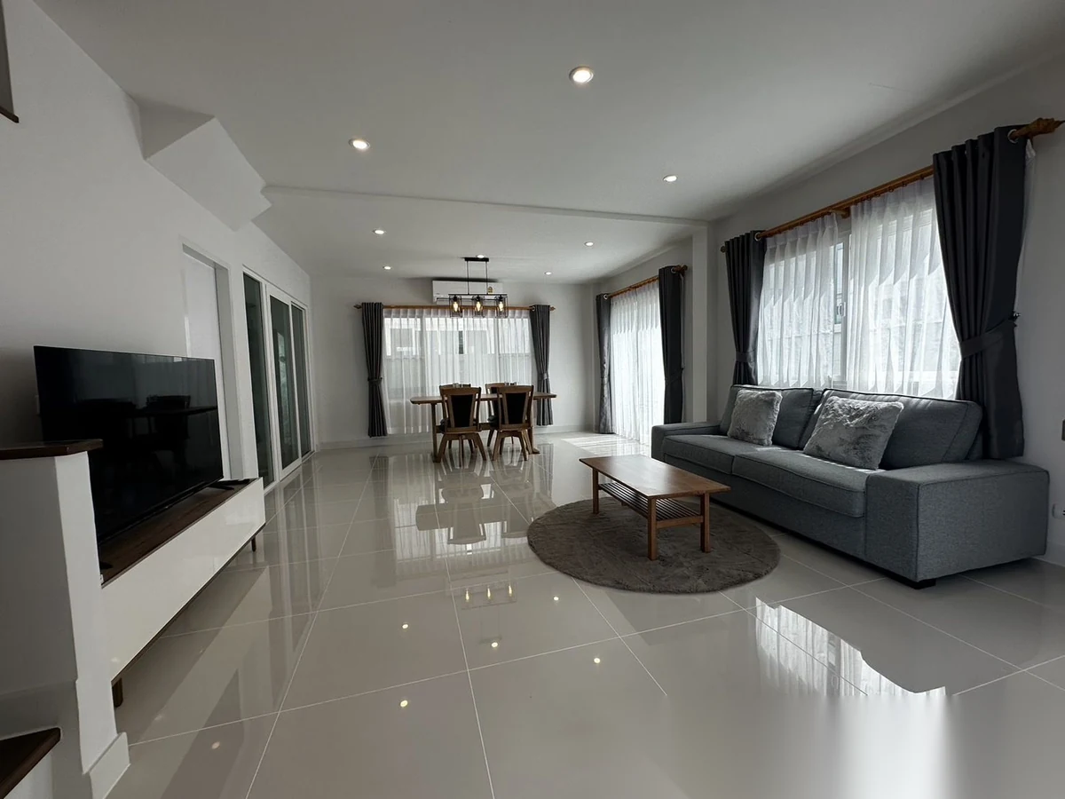 3 Bedroom House for rent at Supalai Palm Spring Banpon Phuket complex · Si Sunthon · Garden View — photo 10
