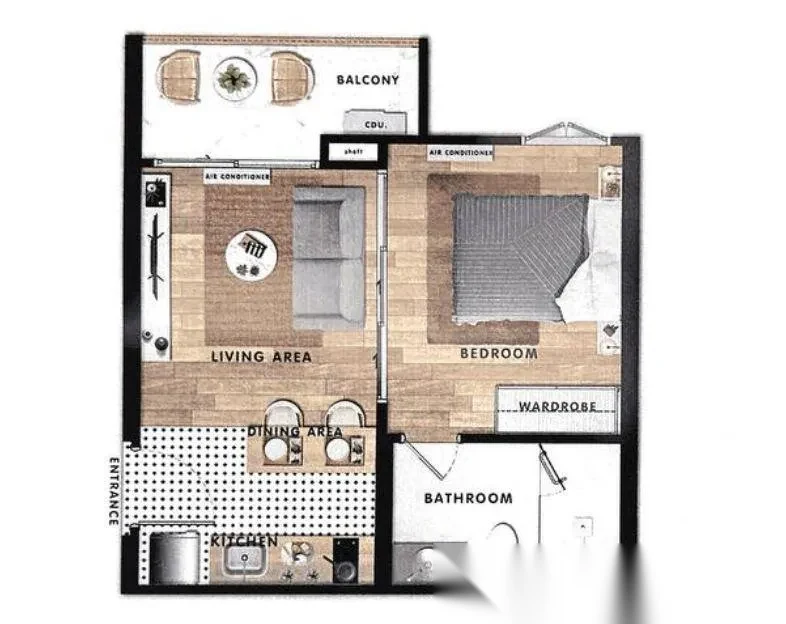 1 Bedroom Apartment for sale at The Title Halo 1 complex · Sakhu — photo 9