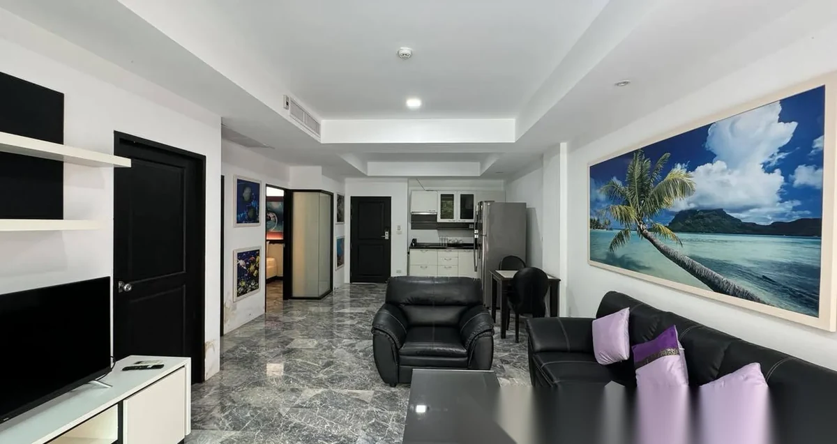 Апартаменты 2BR в ЖК Phuket Seaview Resotel · Раваи · Вид на бассейн — фото 2