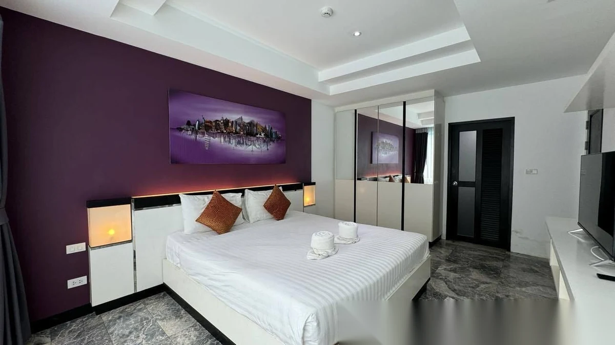 Апартаменты 2BR в ЖК Phuket Seaview Resotel · Раваи · Вид на бассейн — фото 7
