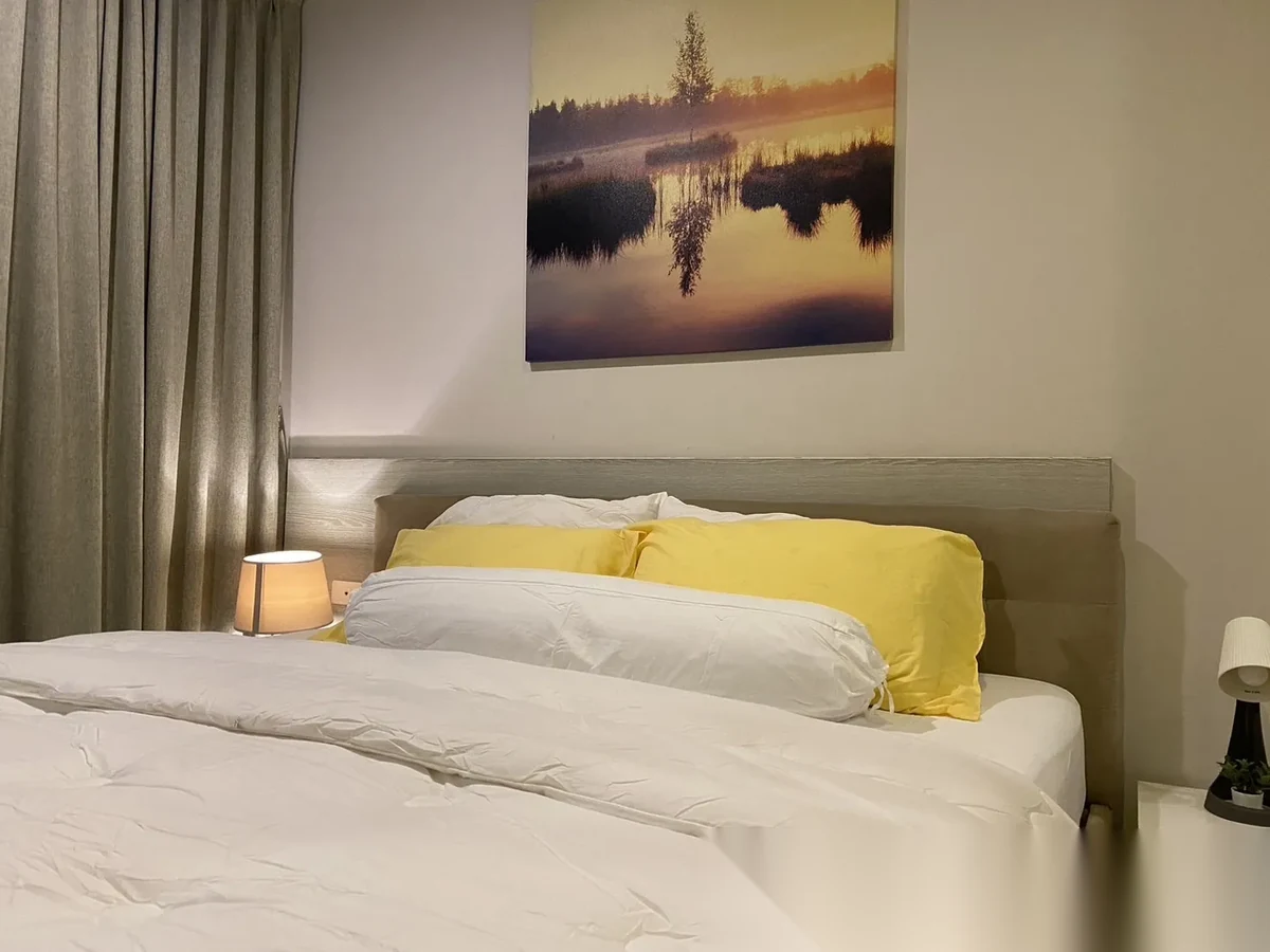 Апартаменты 1BR в ЖК The Base Height · Пхукет-таун · Вид на бассейн — фото 11