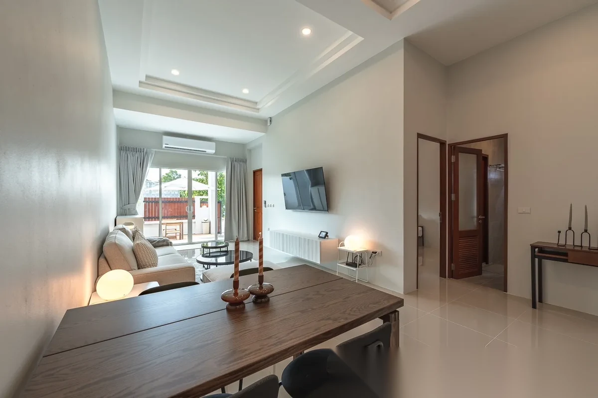 2 Bedroom House for rent at Ananda Lake View complex · Thep Krasattri · Garden View — photo 9