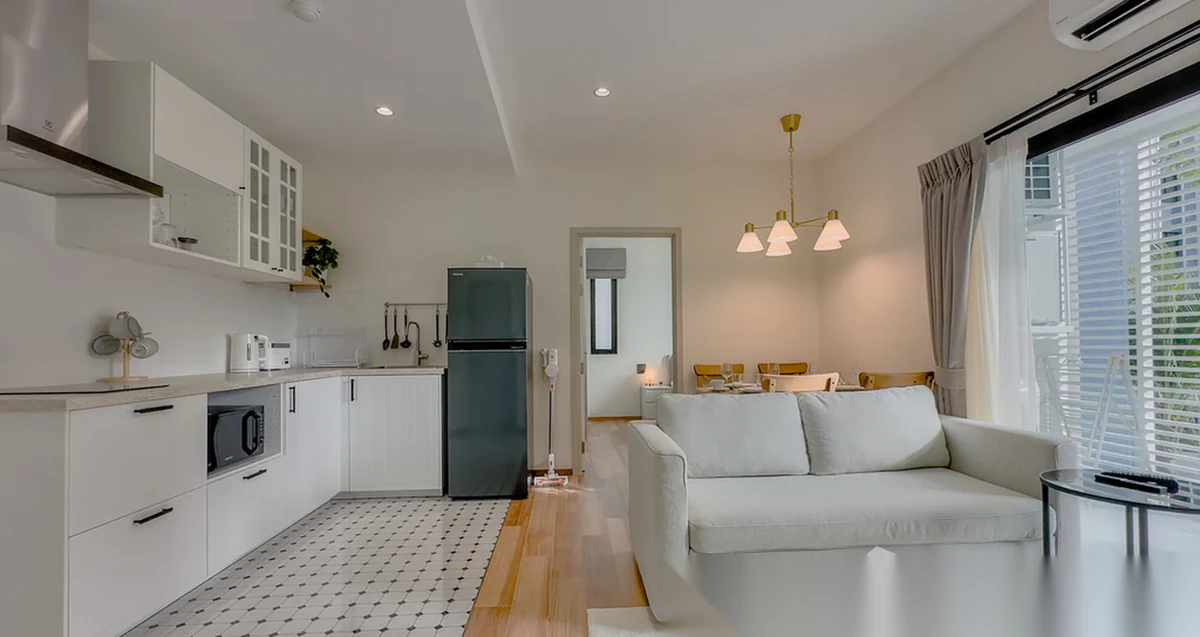 2 Bedroom Apartment for rent at The Title Halo 1 complex · Sakhu · Pool View