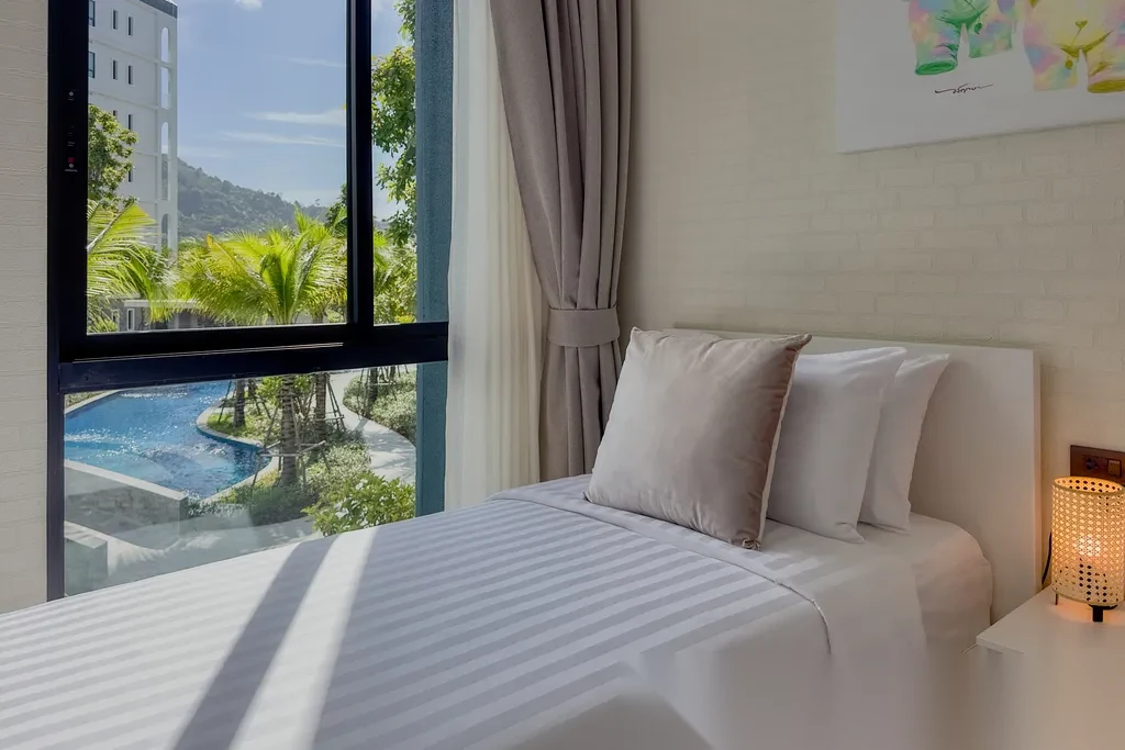 2 Bedroom Apartment for rent at The Title Halo 1 complex · Sakhu · Pool View — photo 7