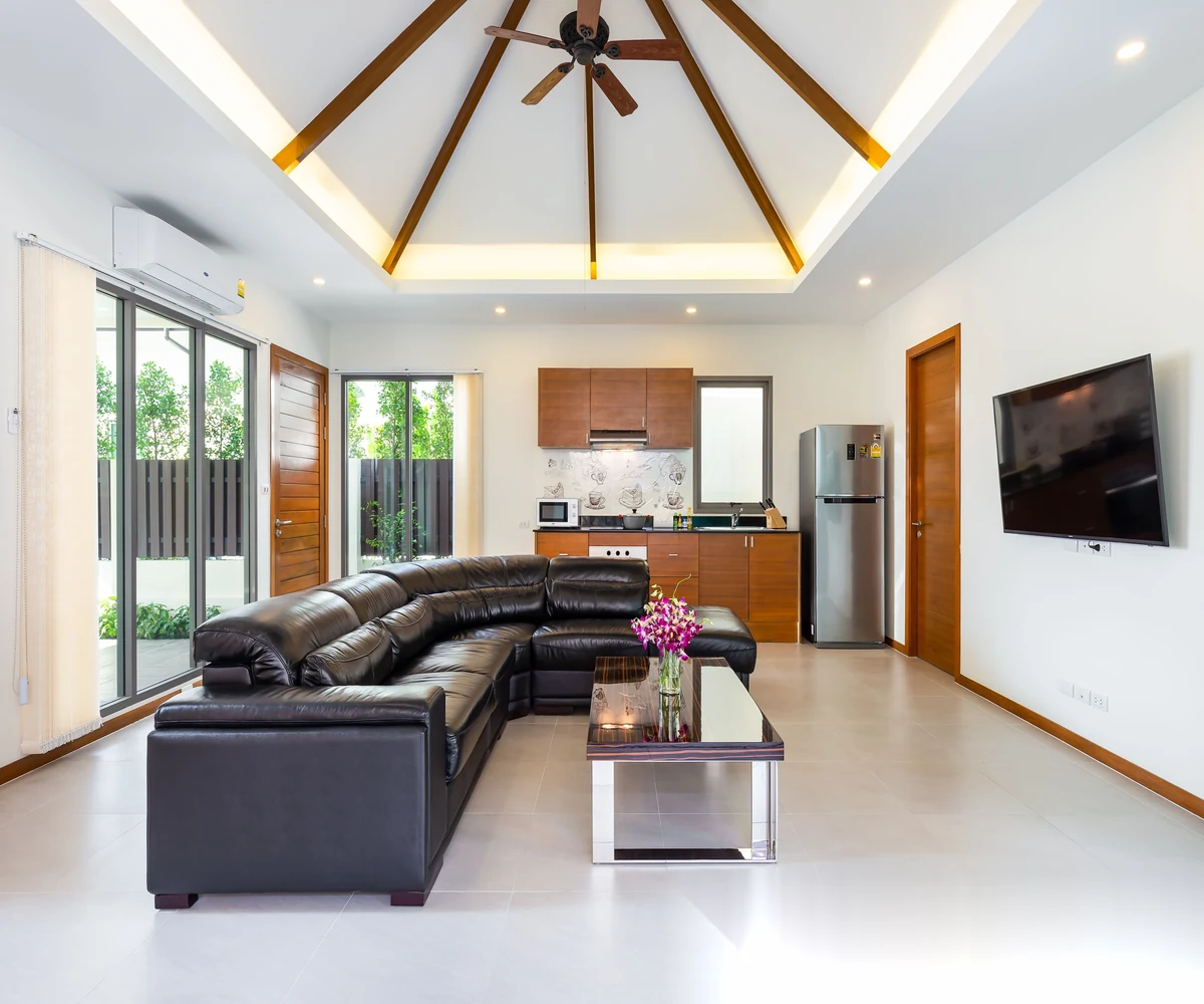 Вилла 4BR в комплексе KA Villa Rawai · Раваи · Вид на бассейн — фото 11