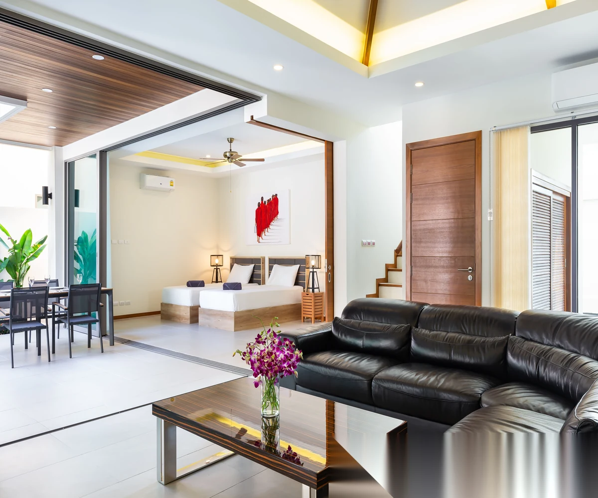 Вилла 4BR в комплексе KA Villa Rawai · Раваи · Вид на бассейн — фото 12