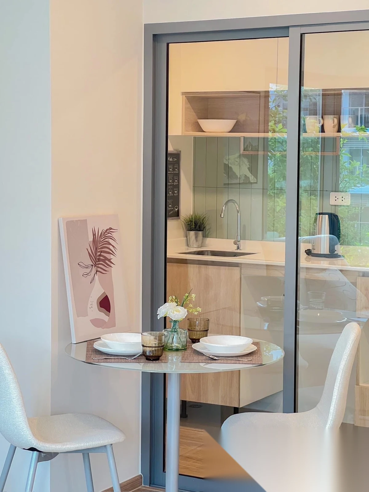 Апартаменты 2BR в ЖК Phyll Phuket by Central Pattana · Вичит · Вид на бассейн — фото 5