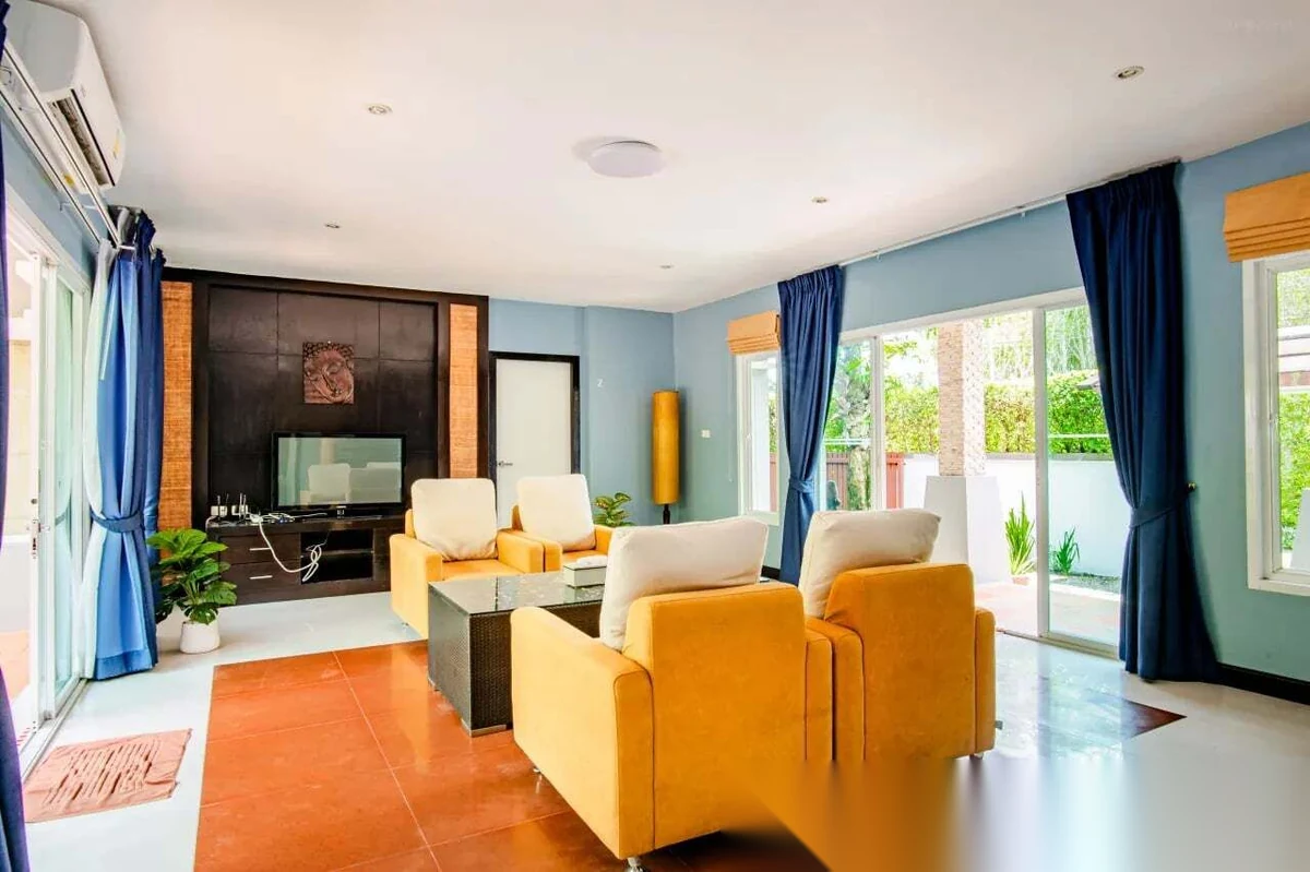 Вилла 2BR в комплексе De Palm Pool Villa · Теп Красаттри · Вид на озеро — фото 6