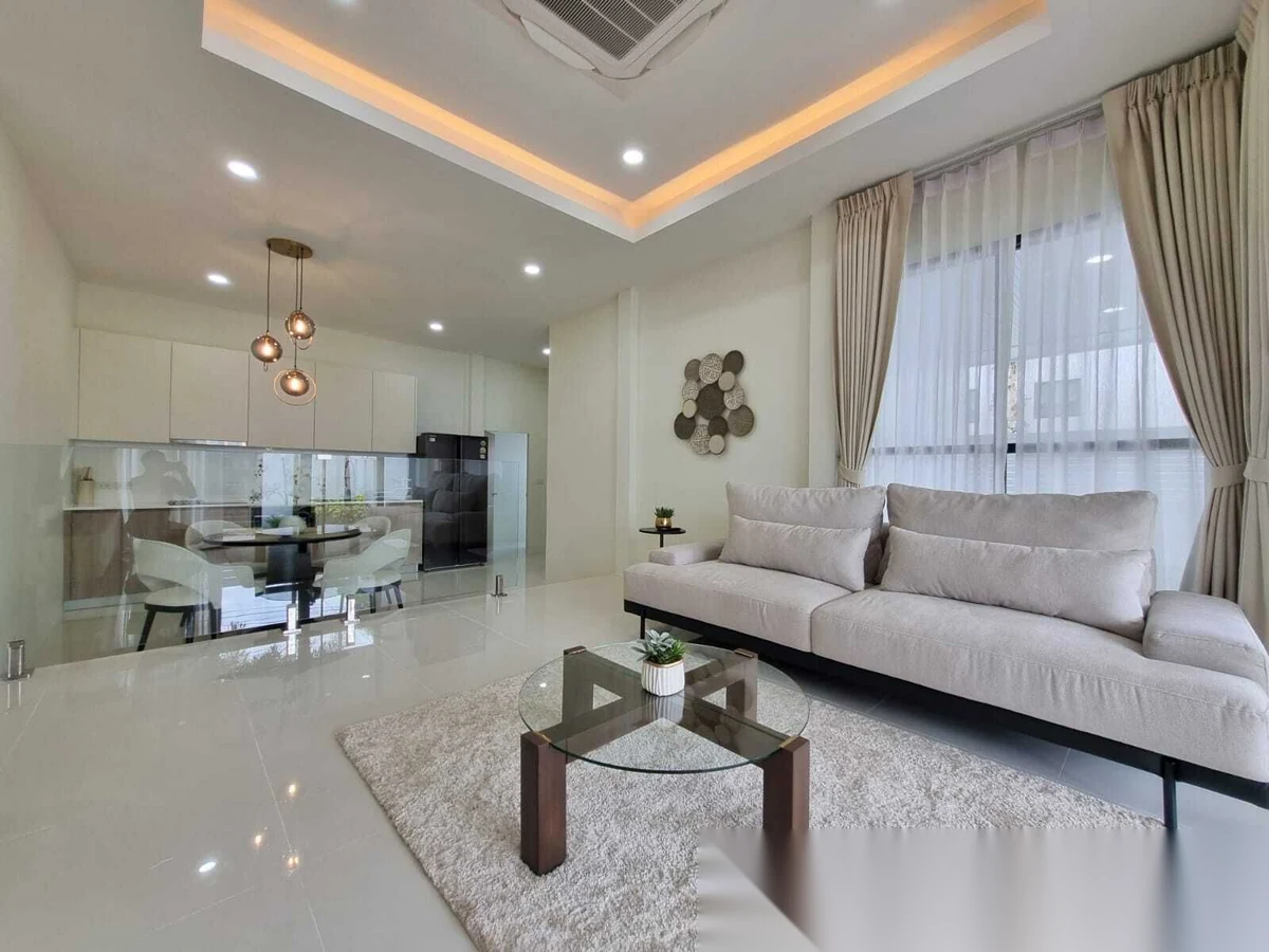 Дом 3BR в комплексе Ban Don Garden Home · Теп Красаттри · Вид в сад — фото 8