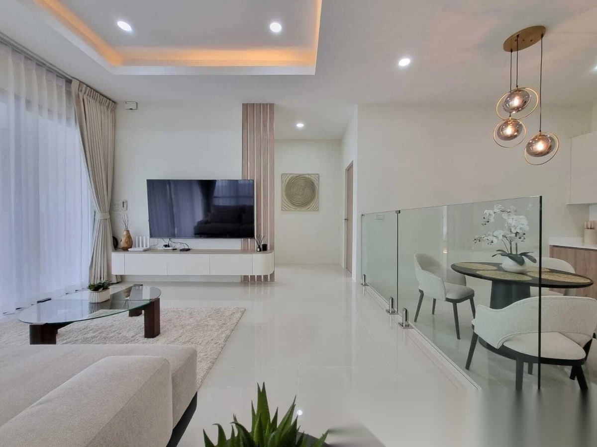 Дом 3BR в комплексе Ban Don Garden Home · Теп Красаттри · Вид в сад — фото 9