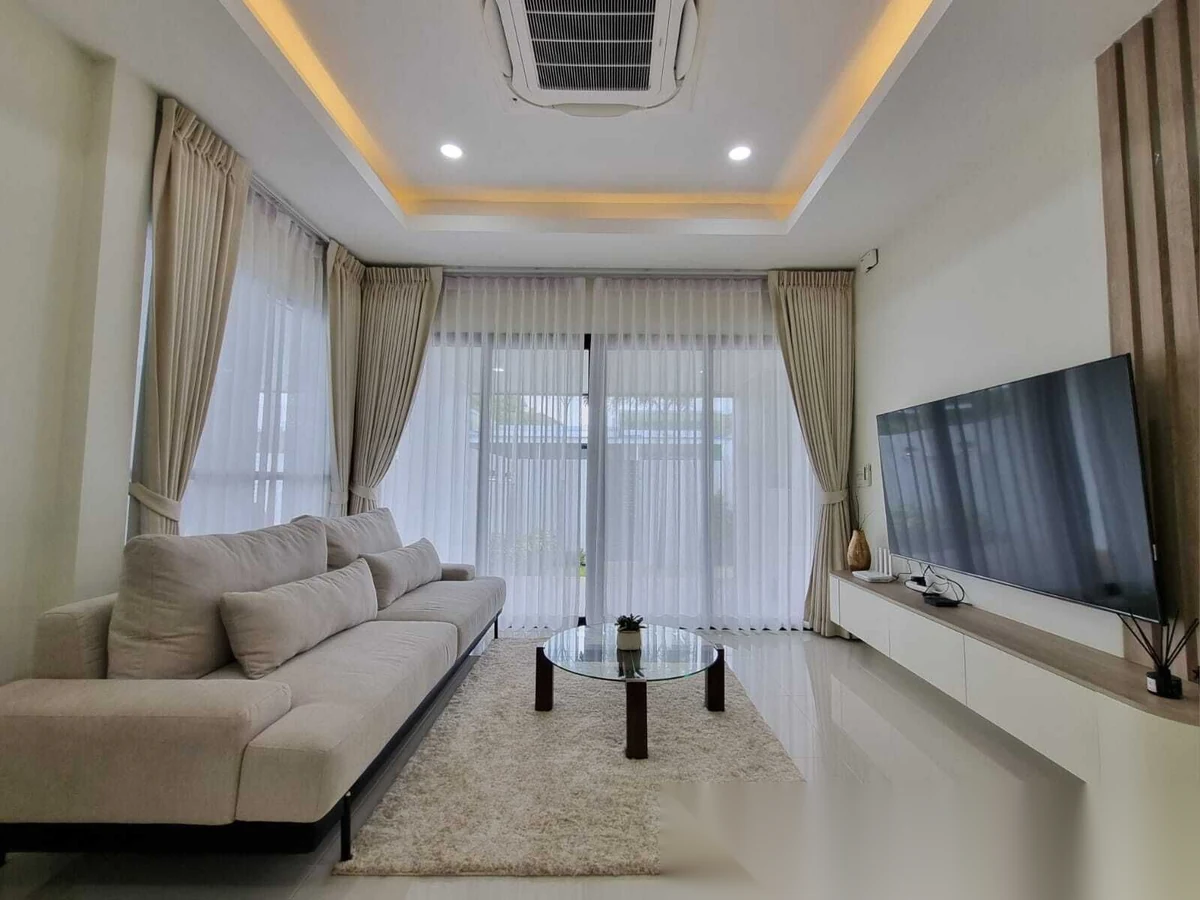 Дом 3BR в комплексе Ban Don Garden Home · Теп Красаттри · Вид в сад — фото 10