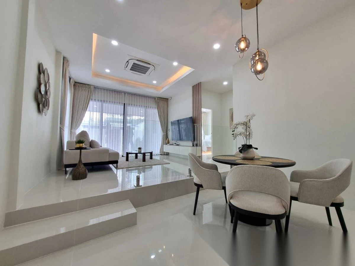Дом 3BR в комплексе Ban Don Garden Home · Теп Красаттри · Вид в сад — фото 11