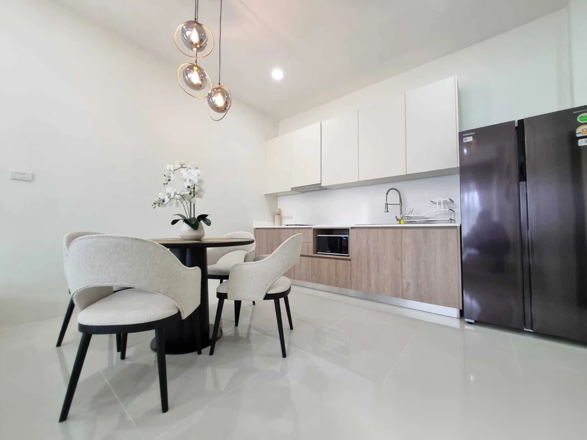 Дом 3BR в комплексе Ban Don Garden Home · Теп Красаттри · Вид в сад — фото 12