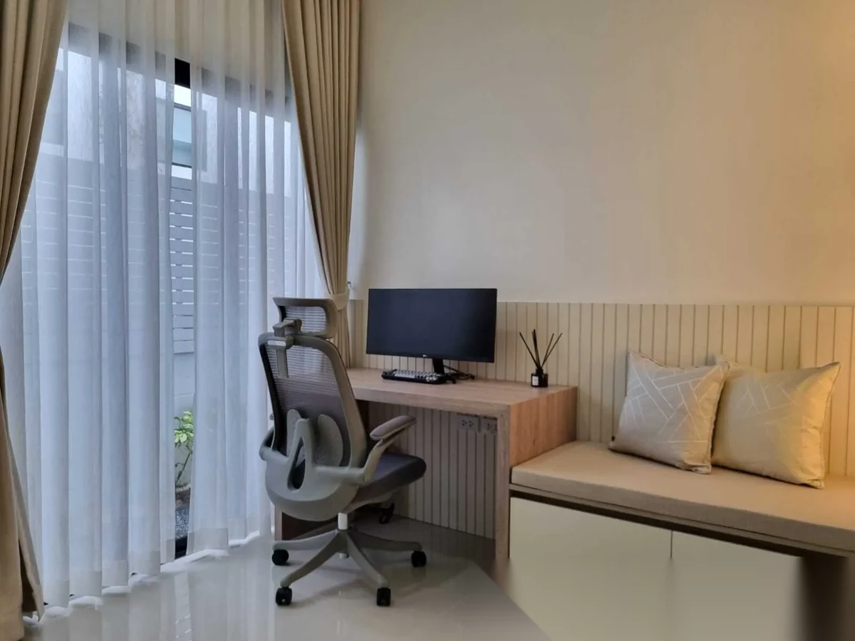 Дом 3BR в комплексе Ban Don Garden Home · Теп Красаттри · Вид в сад — фото 15