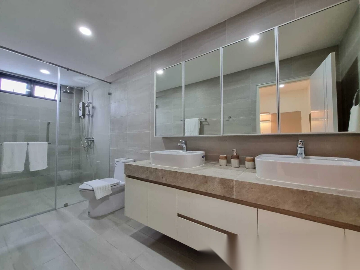 Дом 3BR в комплексе Ban Don Garden Home · Теп Красаттри · Вид в сад — фото 25