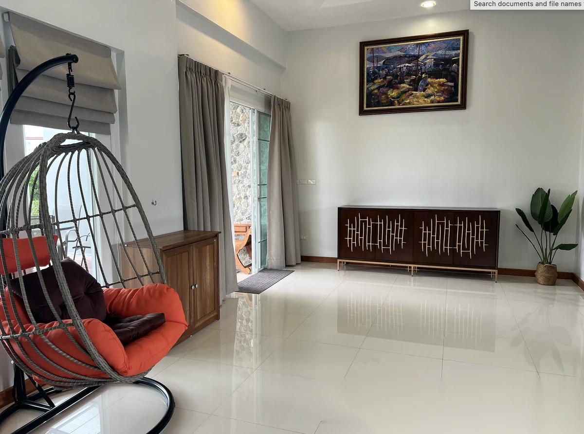 4 Bedroom House for rent at Ananda Lake View complex · Thep Krasattri · Pool View — photo 3