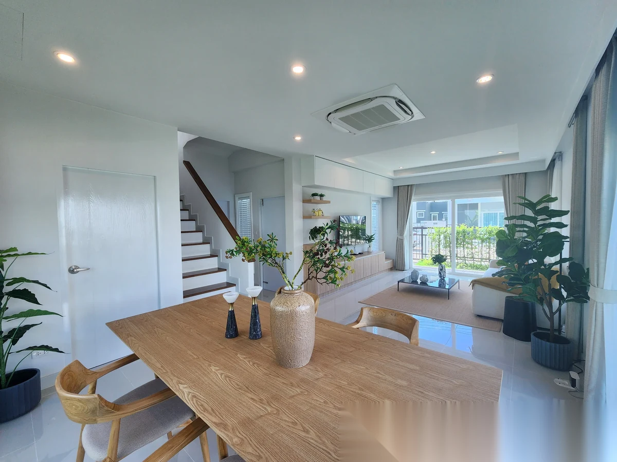 3 Bedroom House for rent at Supalai Palm Spring Banpon Phuket complex · Si Sunthon · Garden View — photo 4