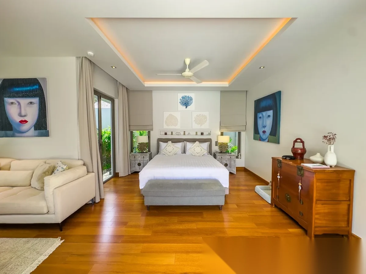 3 Bedroom Villa for sale at Anchan Tropicana complex · Thep Krasattri · Pool View — photo 31