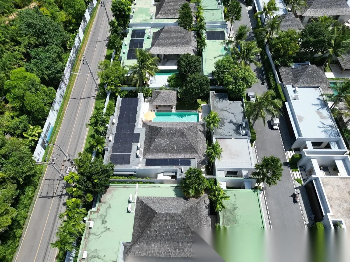 3 Bedroom Villa for sale at Anchan Tropicana complex · Thep Krasattri · Pool View — photo 57