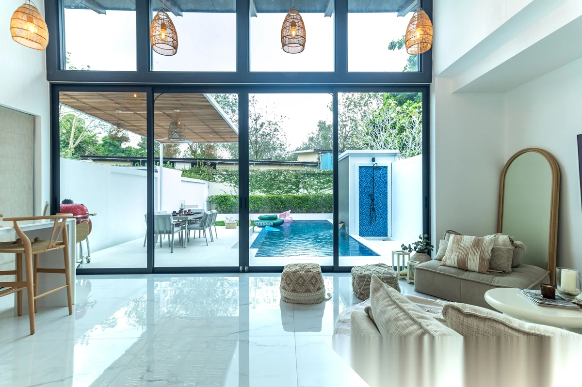 2 Bedroom Villa for sale at Baan Wana Pool Villas complex · Si Sunthon · Pool View — photo 4