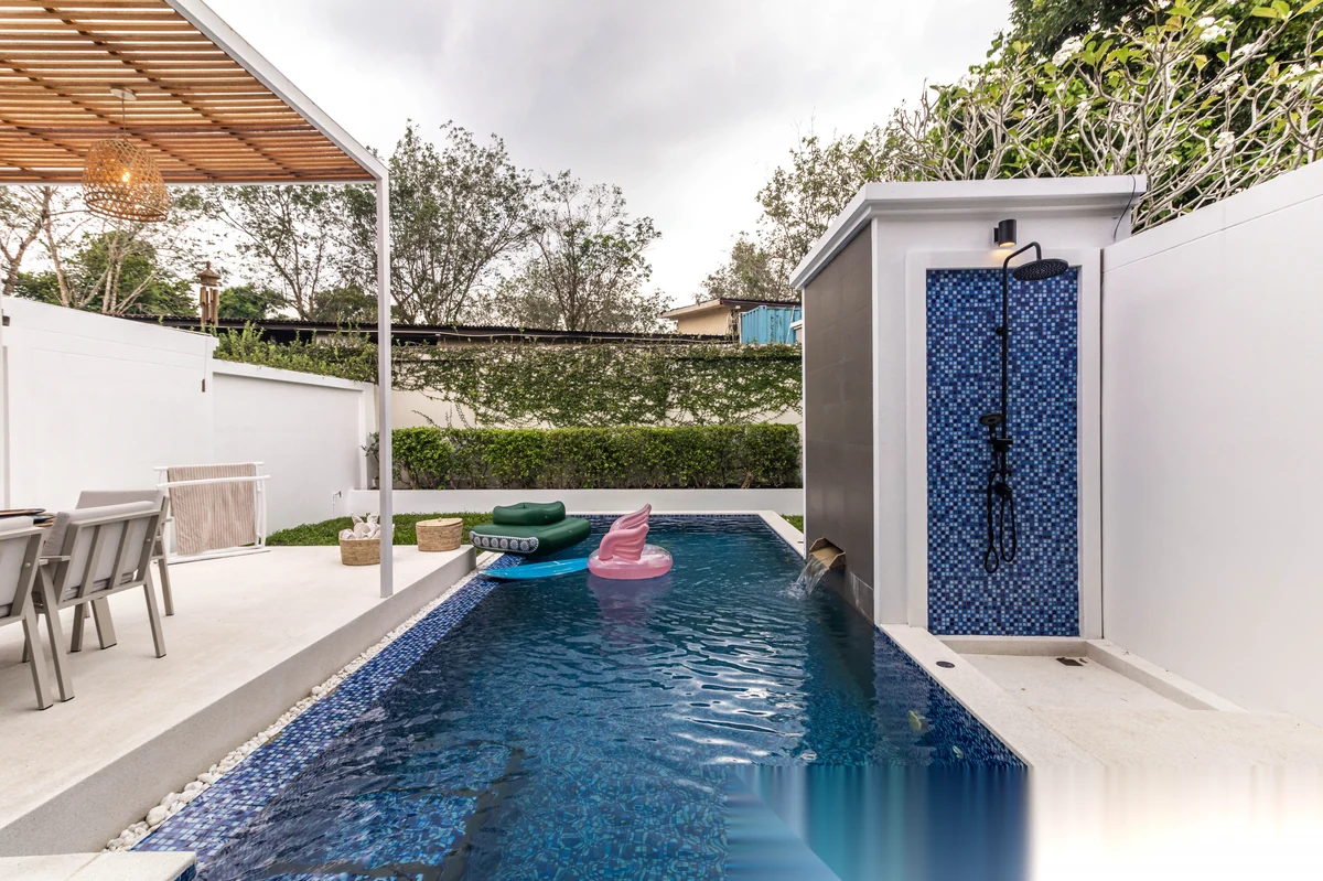 2 Bedroom Villa for sale at Baan Wana Pool Villas complex · Si Sunthon · Pool View — photo 6