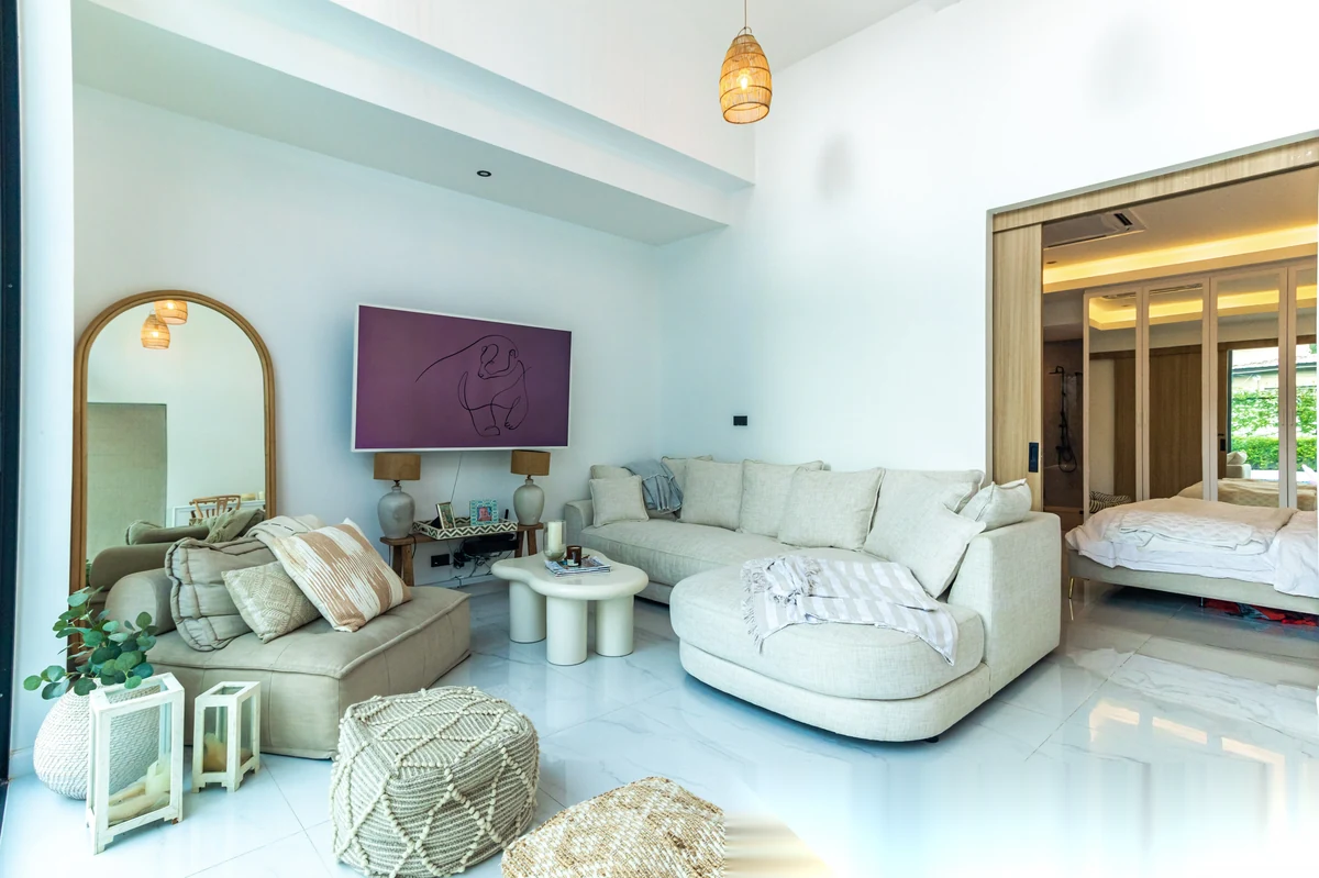 2 Bedroom Villa for sale at Baan Wana Pool Villas complex · Si Sunthon · Pool View — photo 13