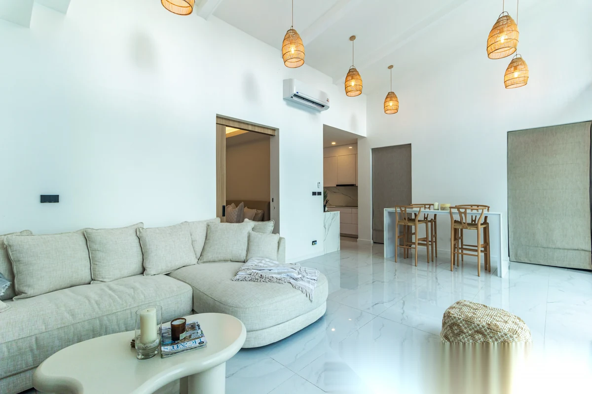 2 Bedroom Villa for sale at Baan Wana Pool Villas complex · Si Sunthon · Pool View — photo 16