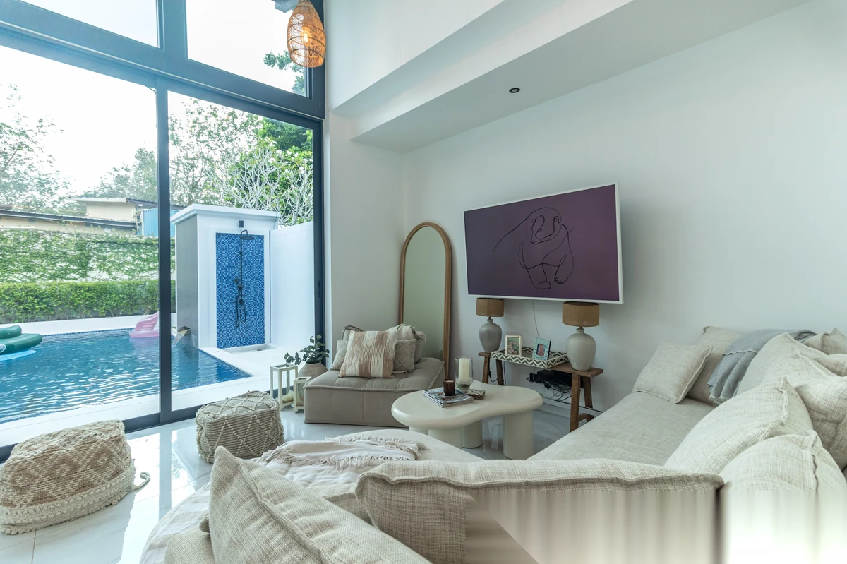 2 Bedroom Villa for sale at Baan Wana Pool Villas complex · Si Sunthon · Pool View — photo 28