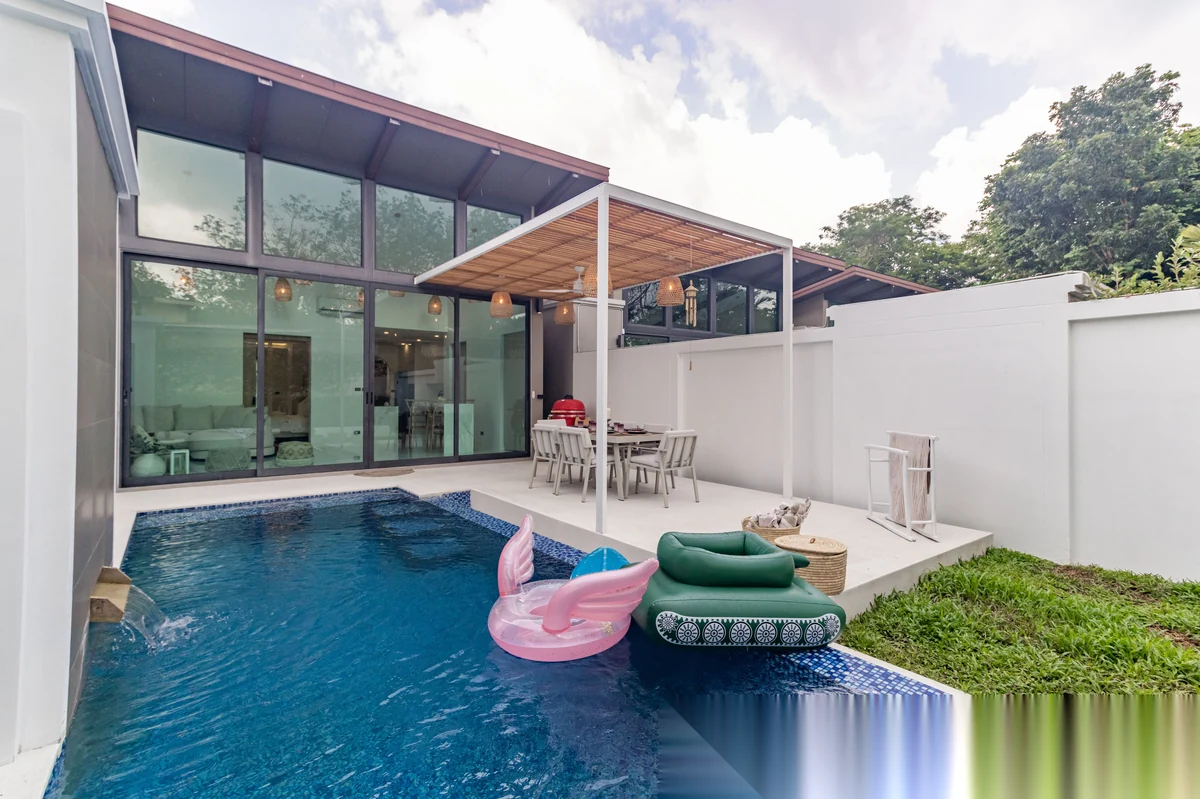 2 Bedroom Villa for sale at Baan Wana Pool Villas complex · Si Sunthon · Pool View — photo 31