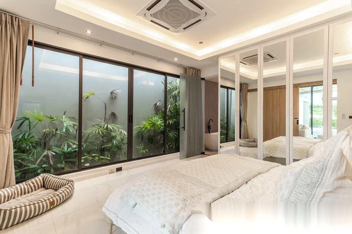 2 Bedroom Villa for sale at Baan Wana Pool Villas complex · Si Sunthon · Pool View — photo 33