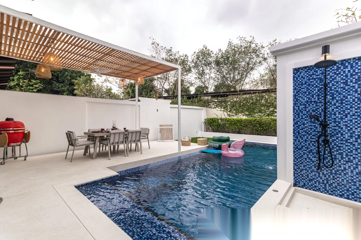 2 Bedroom Villa for sale at Baan Wana Pool Villas complex · Si Sunthon · Pool View — photo 34