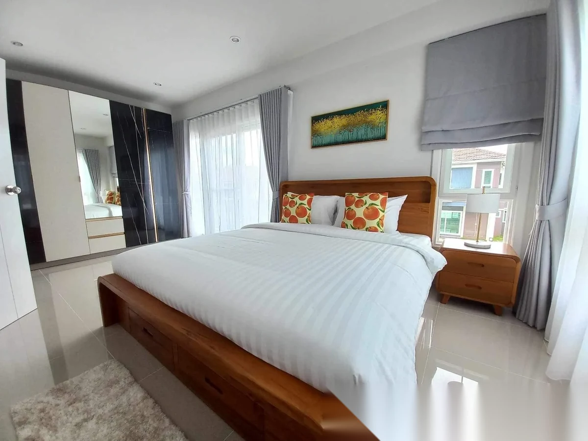 2 Bedroom House for rent at Supalai Bella Thalang Phuket complex · Thep Krasattri · Garden View — photo 3