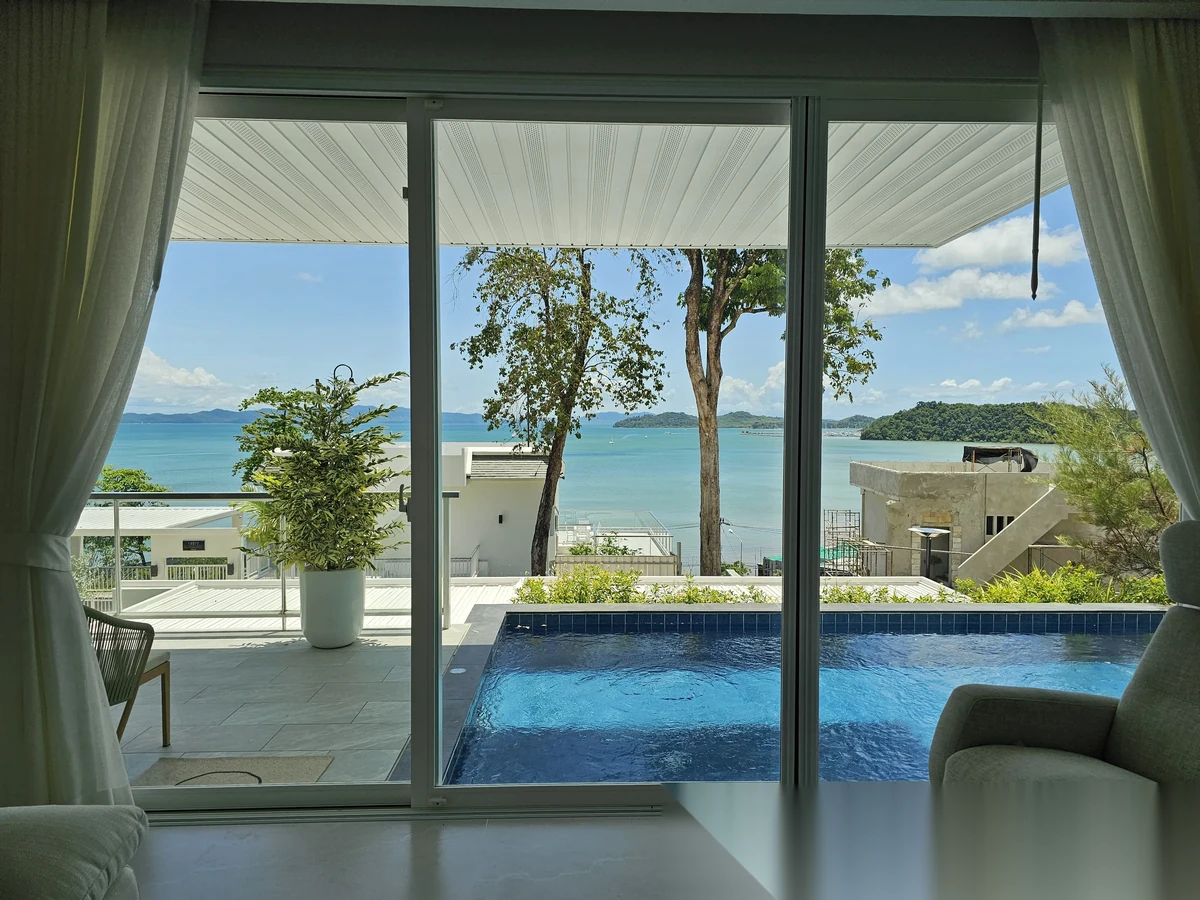 Вилла 3BR в комплексе Supalai Scenic Bay Resort · Па Клок · Вид на море — фото 2
