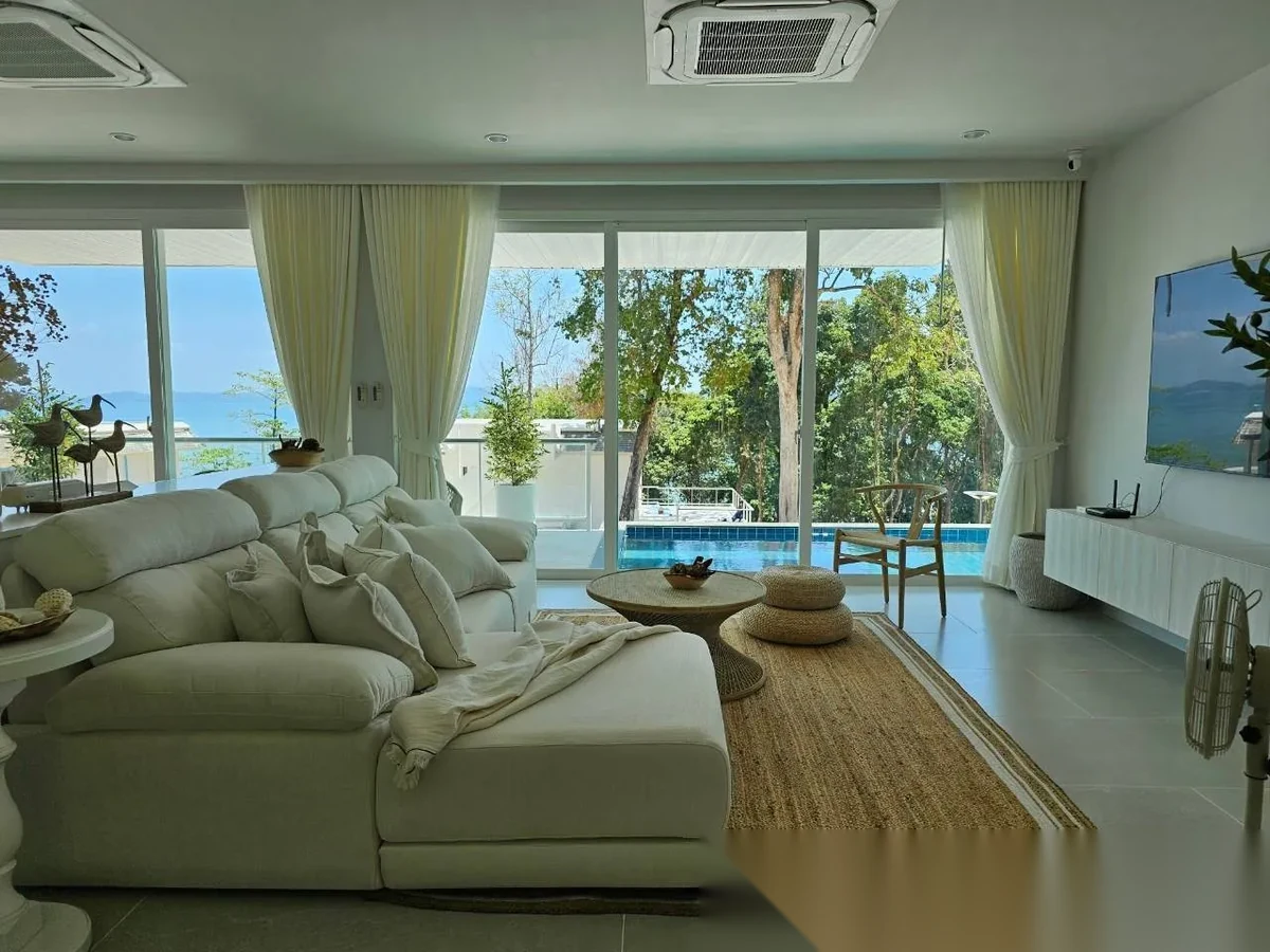Вилла 3BR в комплексе Supalai Scenic Bay Resort · Па Клок · Вид на море — фото 5