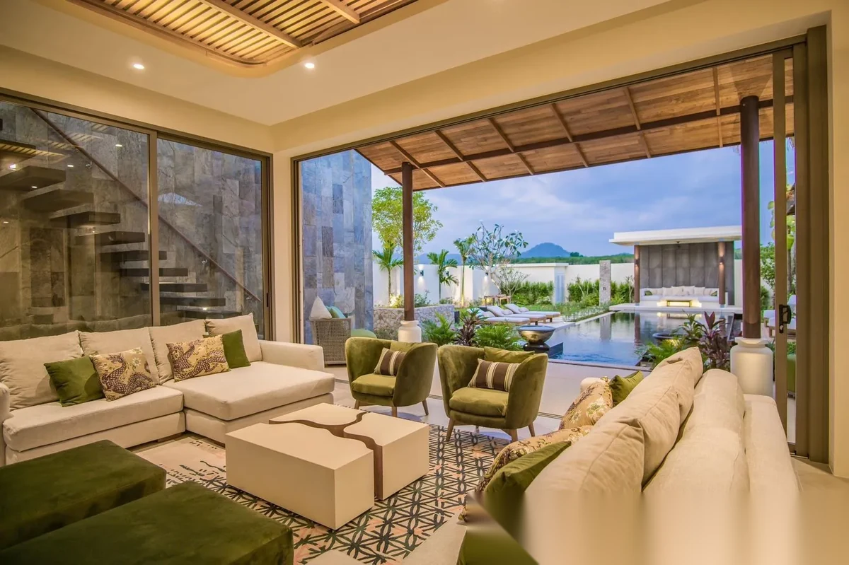 3 Bedroom Villa for rent at Garden Atlas complex · Si Sunthon · Pool View — photo 4