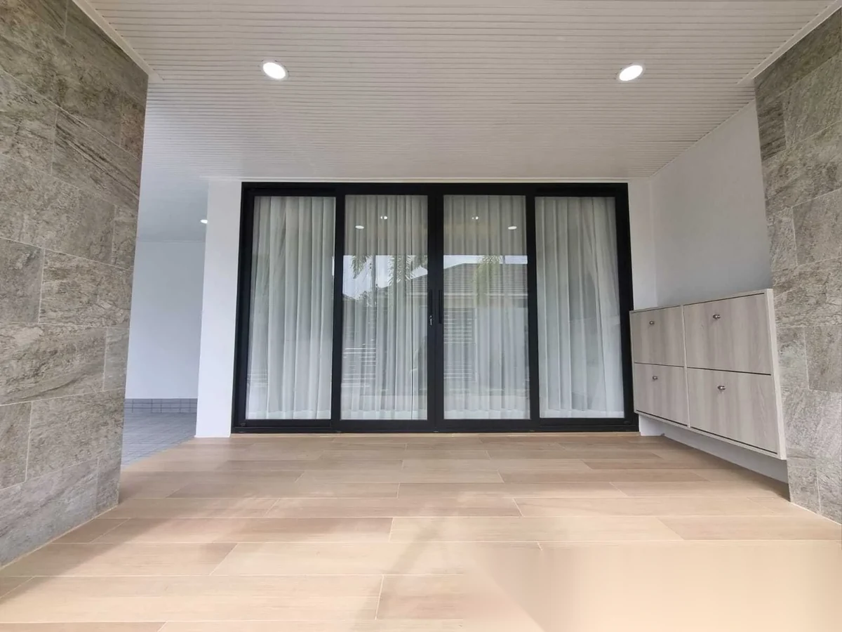 3 Bedroom House for rent at Ban Don Garden Home complex · Thep Krasattri · Garden View — photo 4