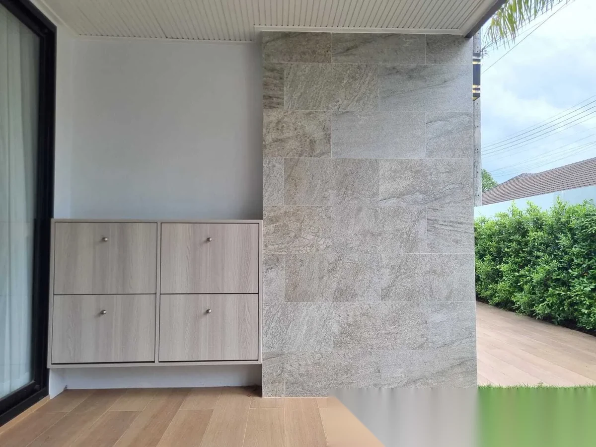 3 Bedroom House for rent at Ban Don Garden Home complex · Thep Krasattri · Garden View — photo 5