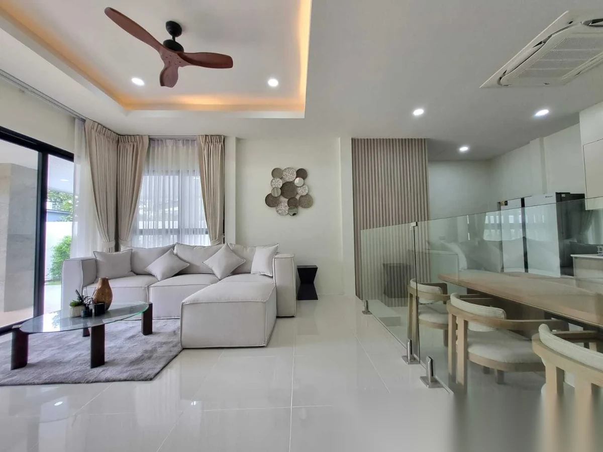 3 Bedroom House for rent at Ban Don Garden Home complex · Thep Krasattri · Garden View — photo 7