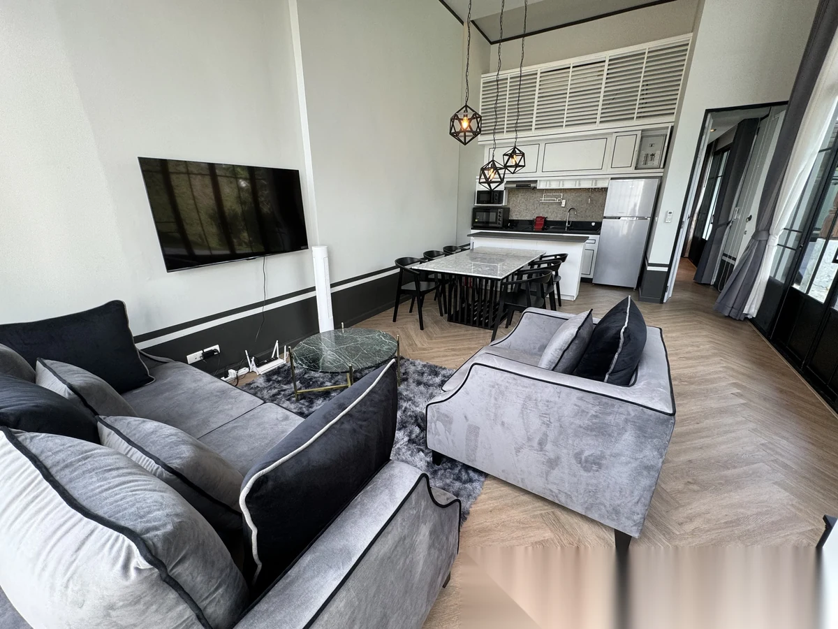 3 Bedroom Villa for rent at Mono Luxury Villa Pasak complex · Si Sunthon · Pool View — photo 2