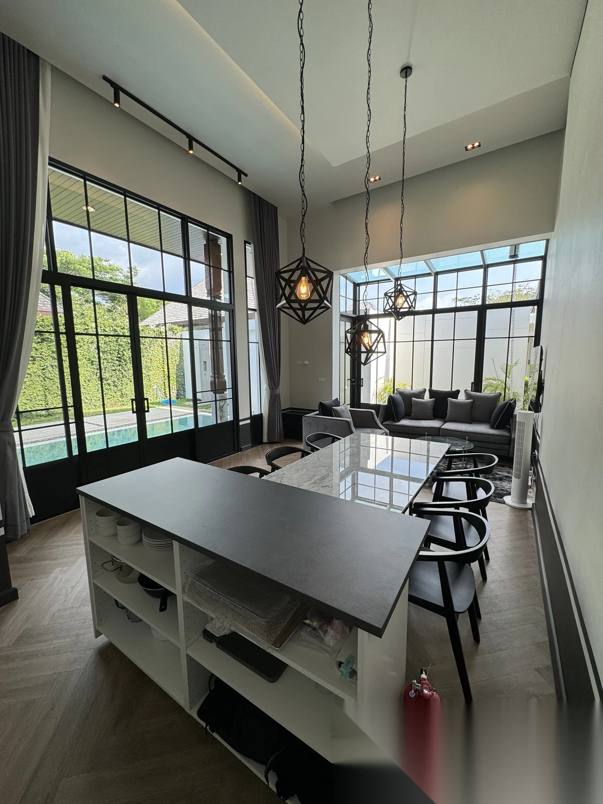 3 Bedroom Villa for rent at Mono Luxury Villa Pasak complex · Si Sunthon · Pool View — photo 4