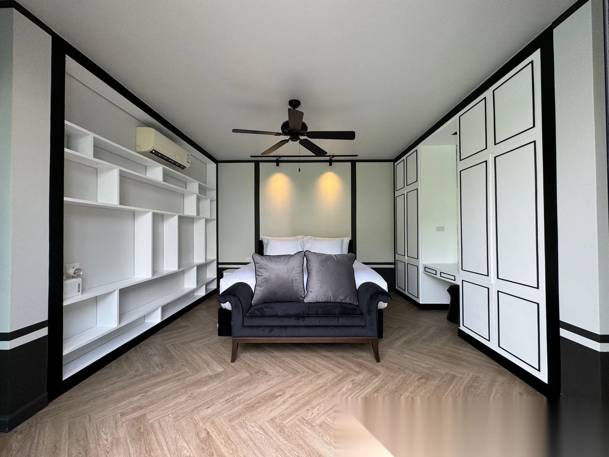3 Bedroom Villa for rent at Mono Luxury Villa Pasak complex · Si Sunthon · Pool View — photo 6