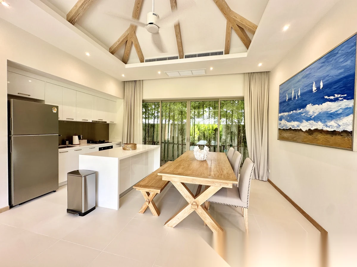 3 Bedroom Villa for rent at Trichada Azure complex · Si Sunthon · Pool View — photo 4