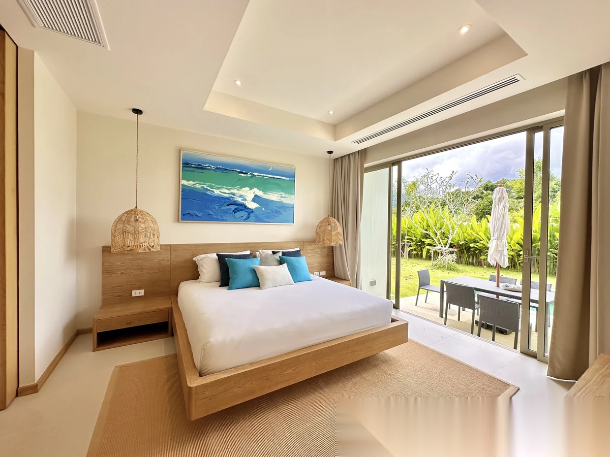 3 Bedroom Villa for rent at Trichada Azure complex · Si Sunthon · Pool View — photo 7