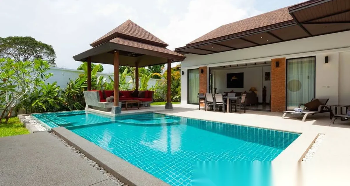 3 Bedroom Villa for rent at Siamaya complex · Si Sunthon · Pool View — photo 2