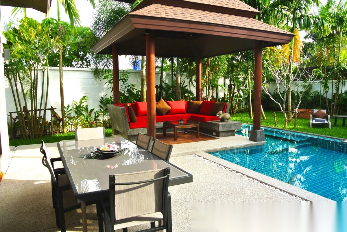 3 Bedroom Villa for rent at Siamaya complex · Si Sunthon · Pool View — photo 4