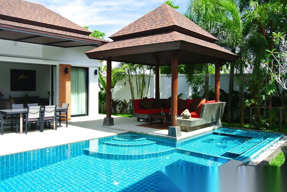 3 Bedroom Villa for rent at Siamaya complex · Si Sunthon · Pool View — photo 5