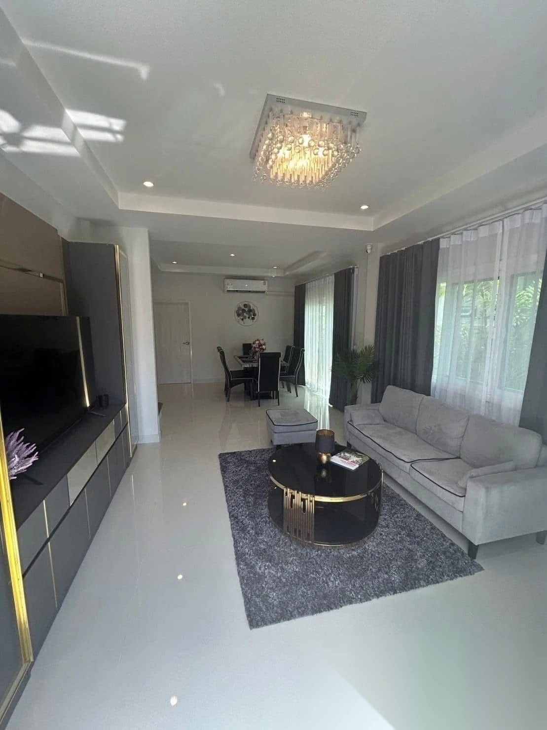 4 Bedroom House for rent at Supalai Palm Spring Banpon Phuket complex · Si Sunthon · Garden View — photo 8