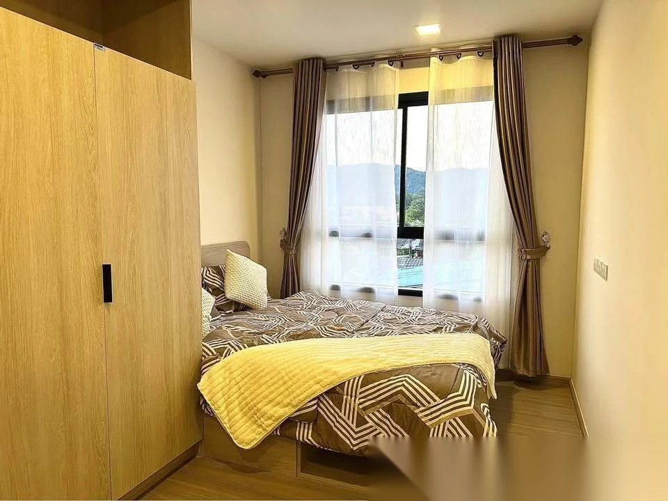 1 Bedroom Apartment for rent at Dcondo Reef Phuket complex · Kathu · Pool View — photo 3