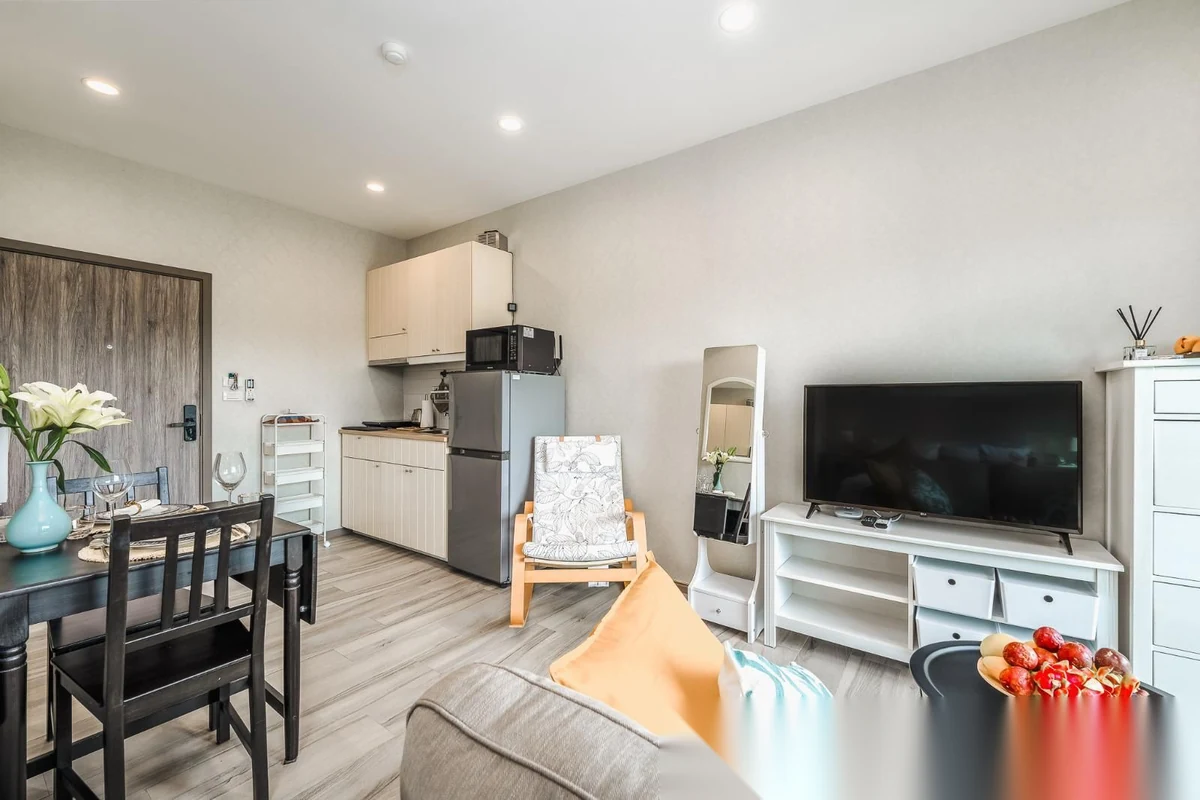 Studio Apartment for rent at The Title Residencies complex · Sakhu · Sea View — photo 8