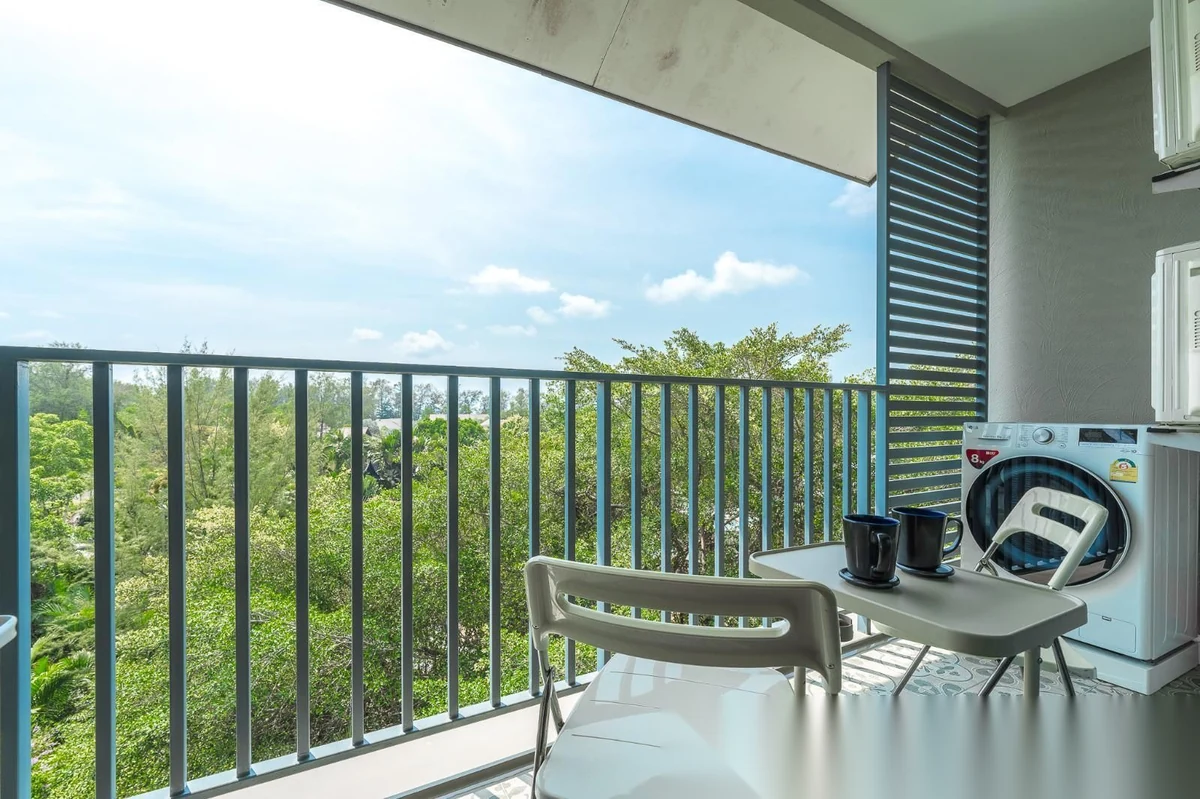 Studio Apartment for rent at The Title Residencies complex · Sakhu · Sea View — photo 11